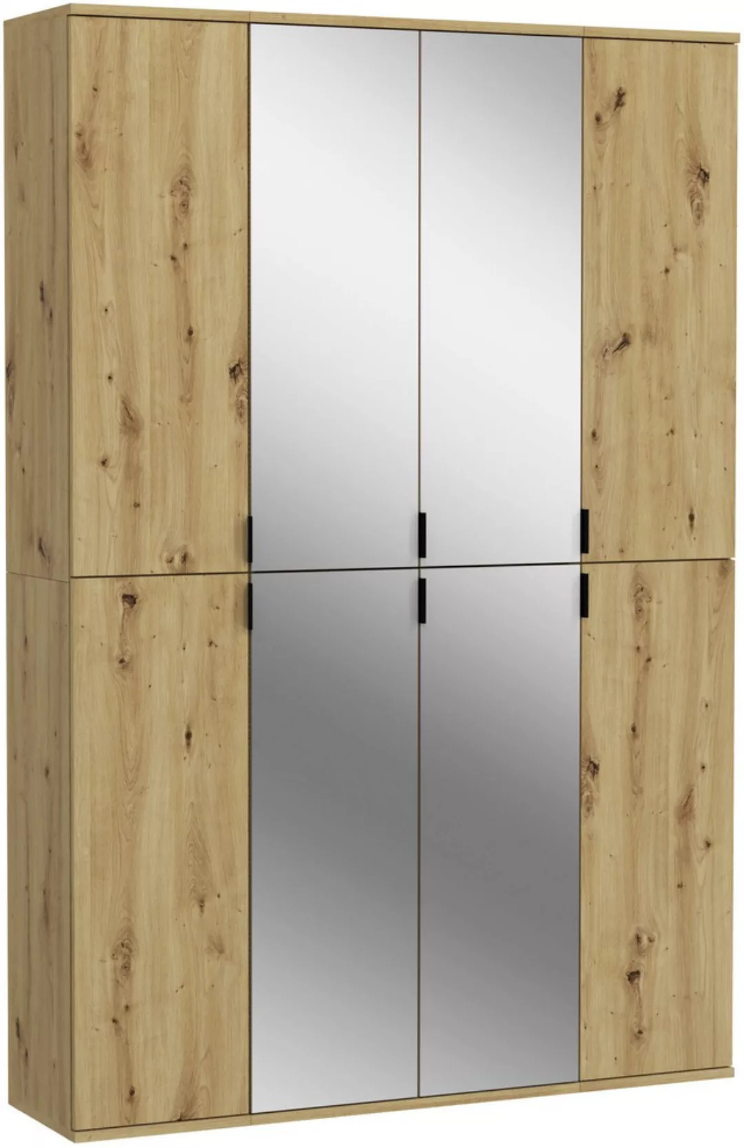 INOSIGN Garderoben-Set »Trondheim, Breite 121 cm, best. aus 3 Schränken, 8 günstig online kaufen