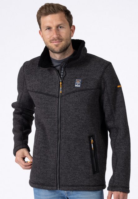 DEPROC Active Fleecejacke JAMES CS Strickfleecejacke, Mid-Layer, Funktionsf günstig online kaufen