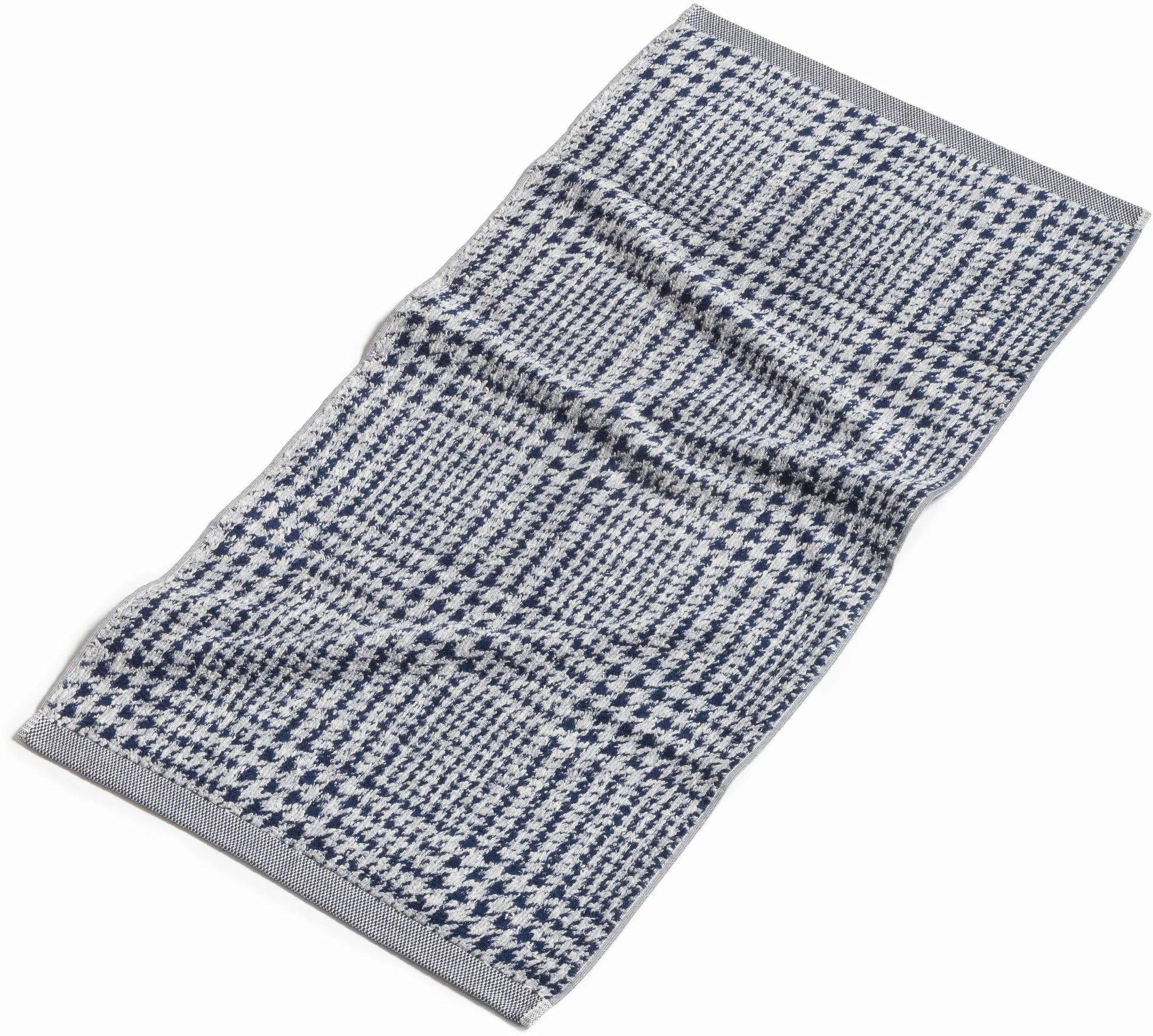 Möve Handtuch »Brooklyn Glencheck«, (1 St., Handtuch 50 x 100 cm), Made in günstig online kaufen