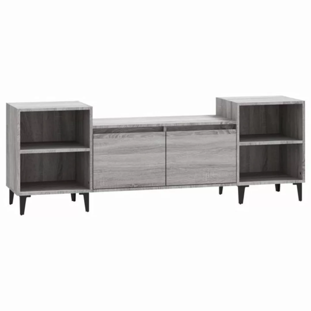 furnicato TV-Schrank Grau Sonoma 160x35x55 cm Holzwerkstoff günstig online kaufen