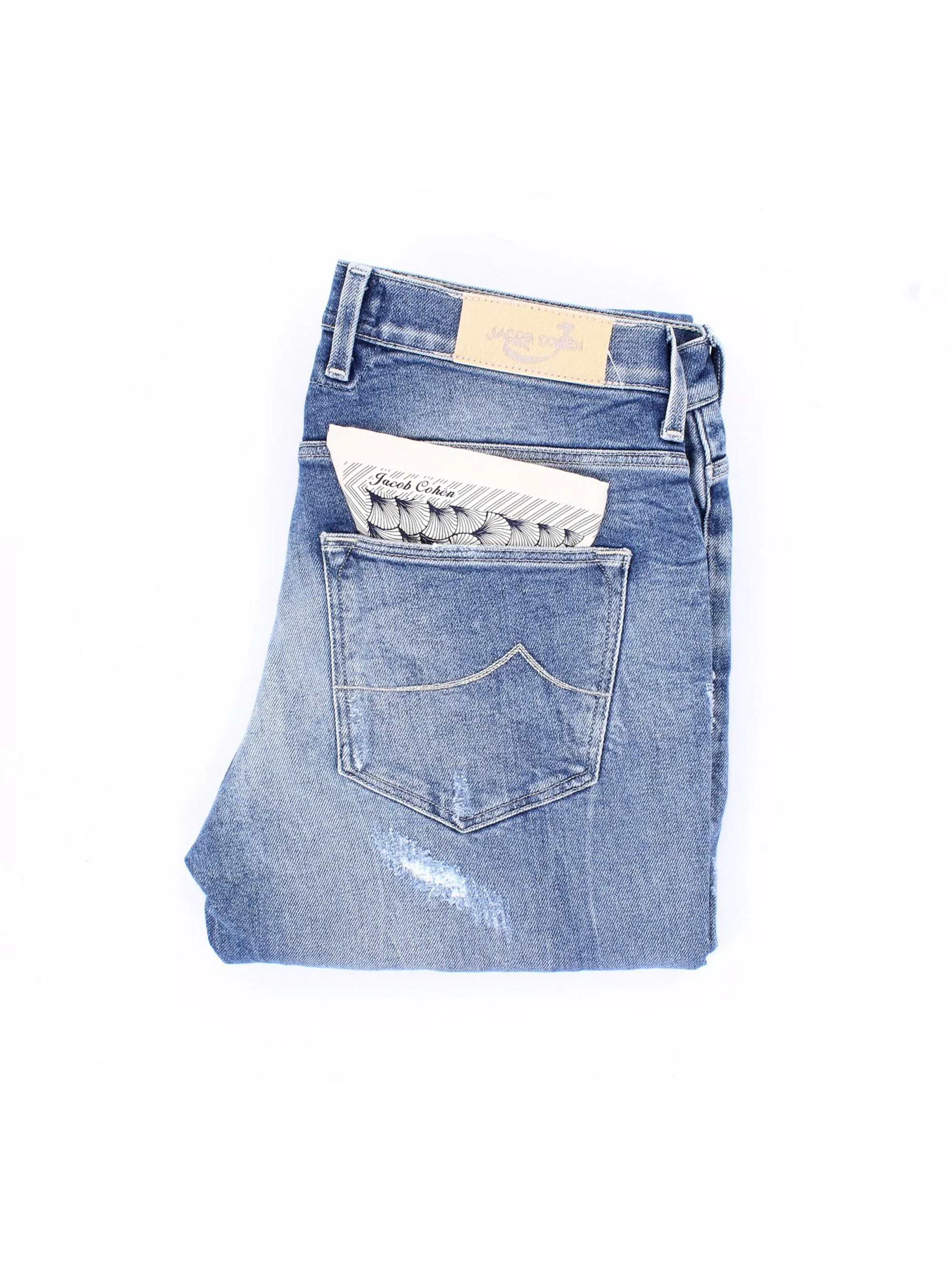 JACOB COHEN gerade Damen Blue Jeans günstig online kaufen