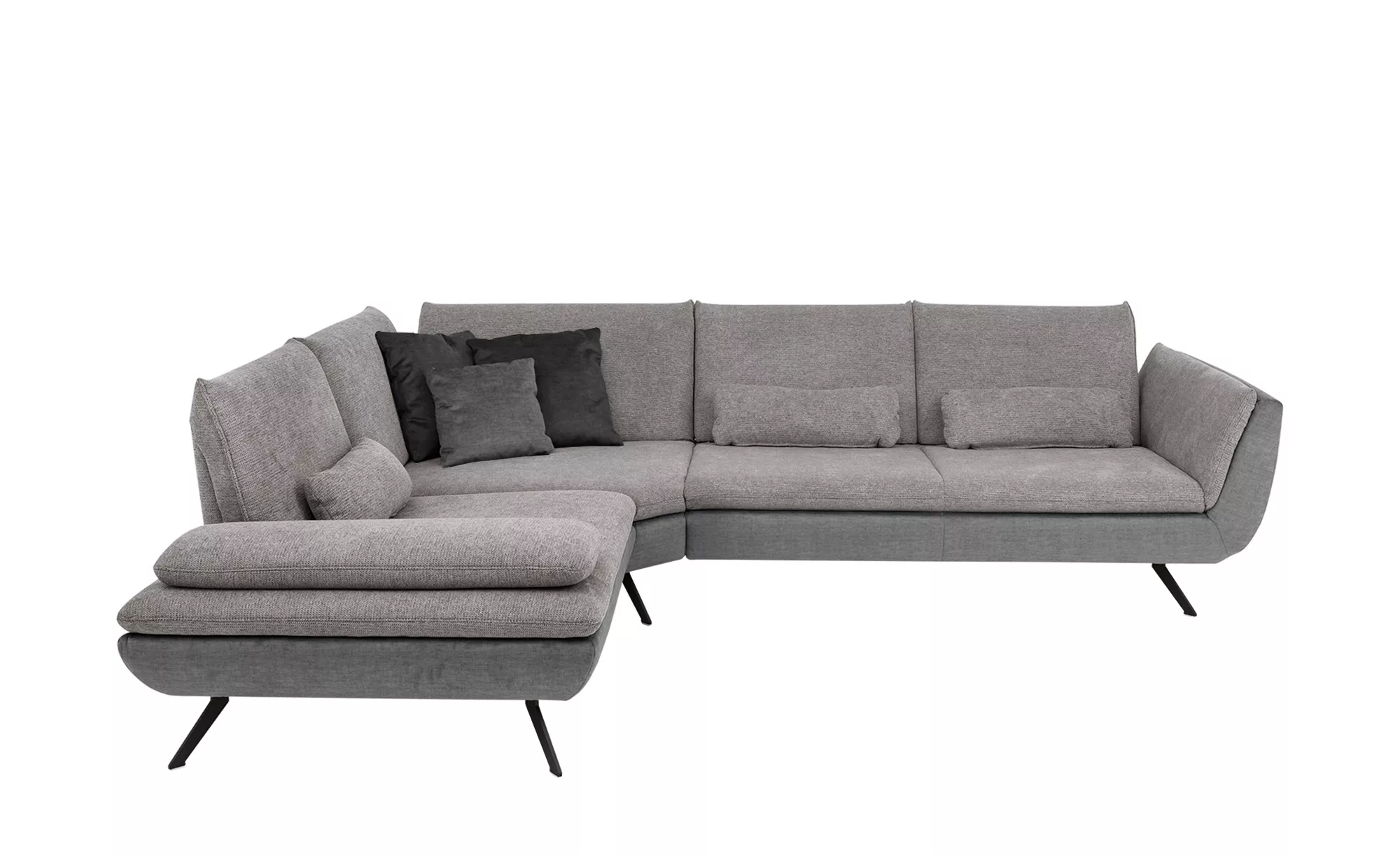 Ecksofa   Luca  ¦ grau ¦ Maße (cm): B: 314 H: 88 T: 244.0 Polstermöbel > So günstig online kaufen