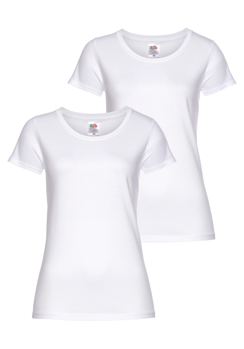 Fruit of the Loom Rundhalsshirt Lady Fit Premium (Packung, 2-tlg., 2er-Pack günstig online kaufen