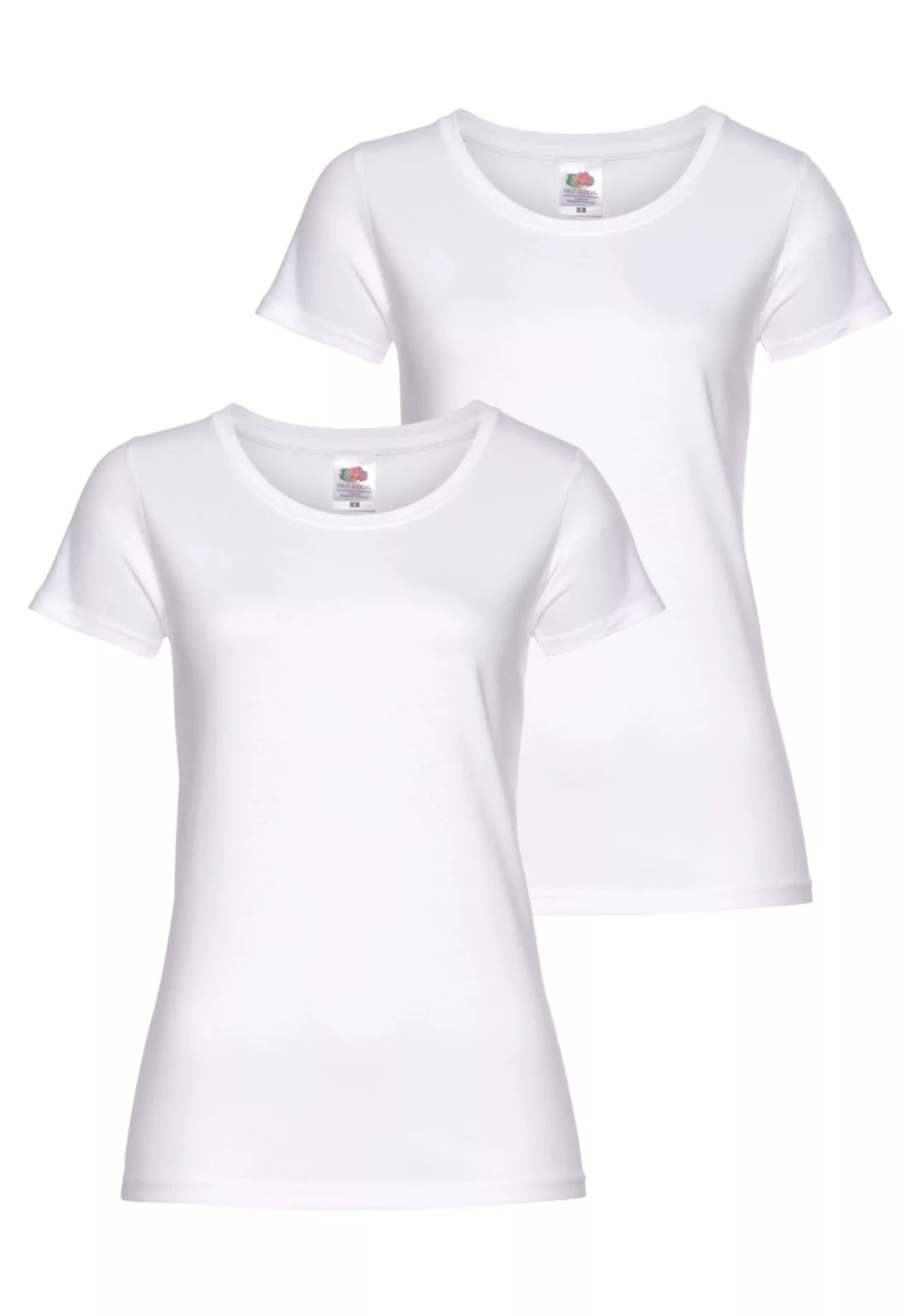 Fruit of the Loom Rundhalsshirt "Lady Fit Premium" günstig online kaufen