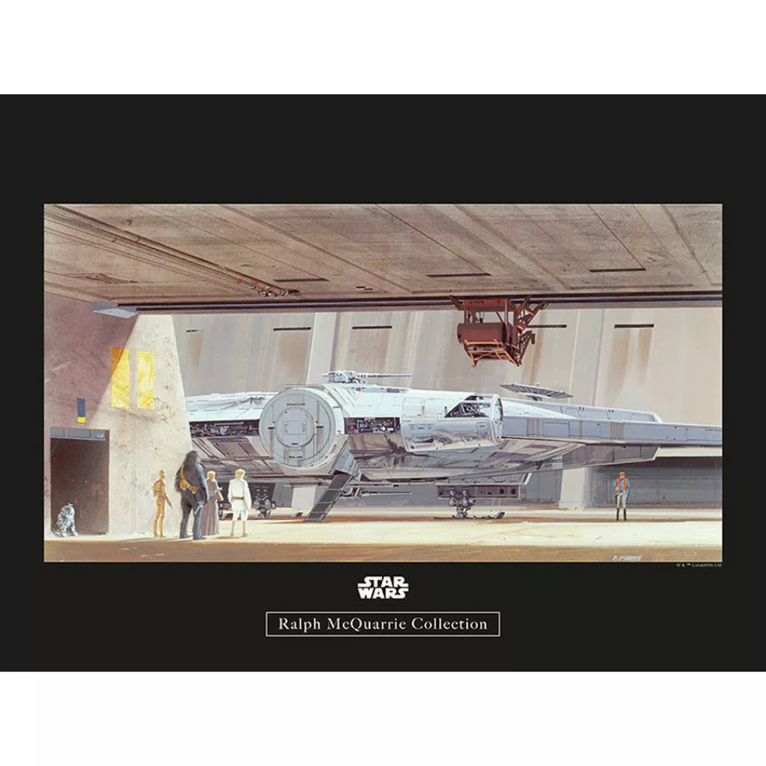Komar Wandbild Star Wars Classic RMQ Mos Eisley Ha Star Wars B/L: ca. 40x30 günstig online kaufen