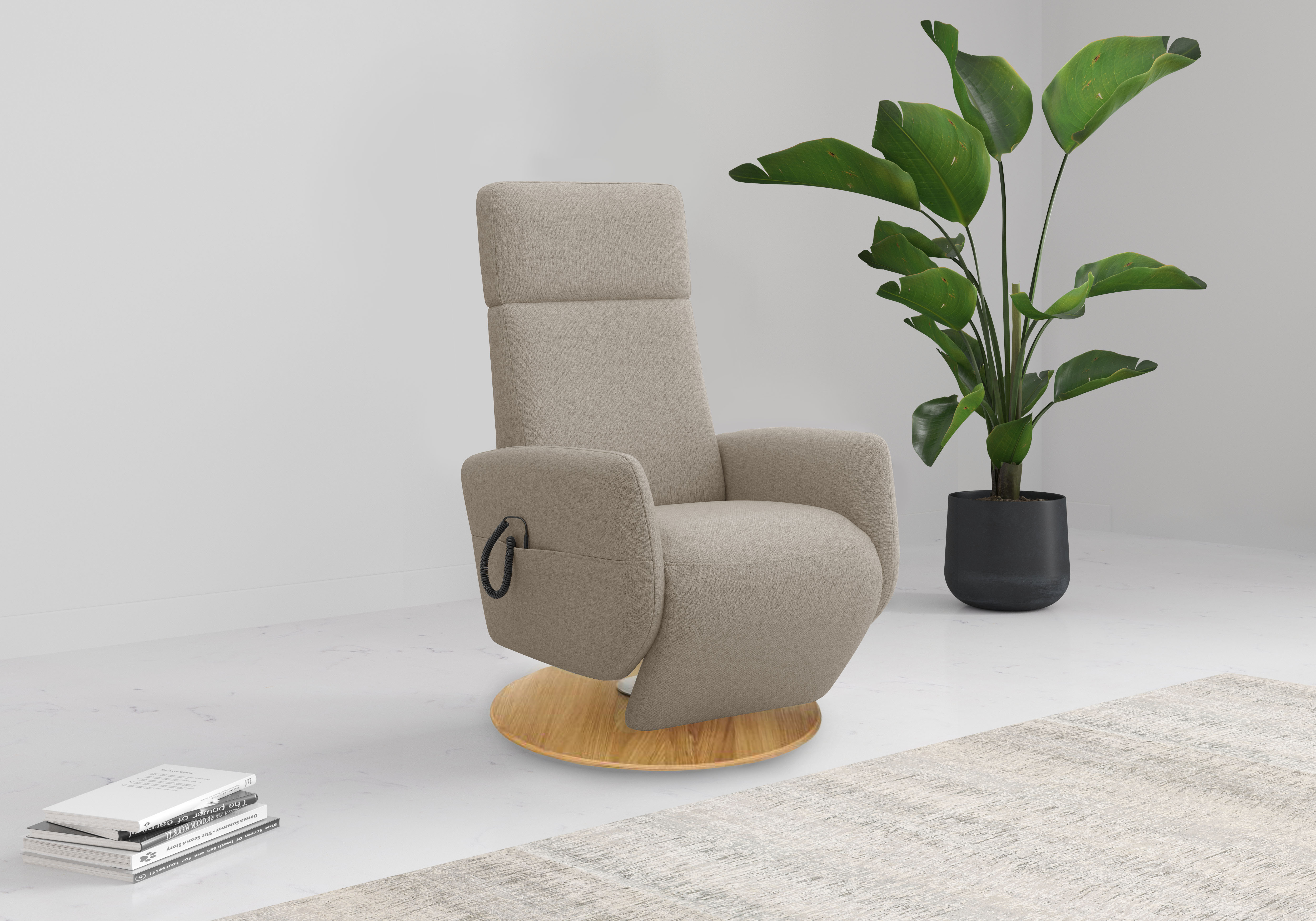 Home affaire TV-Sessel "Rochelle", (1 St.), TV-Sessel mit Drehfunktion 360 günstig online kaufen