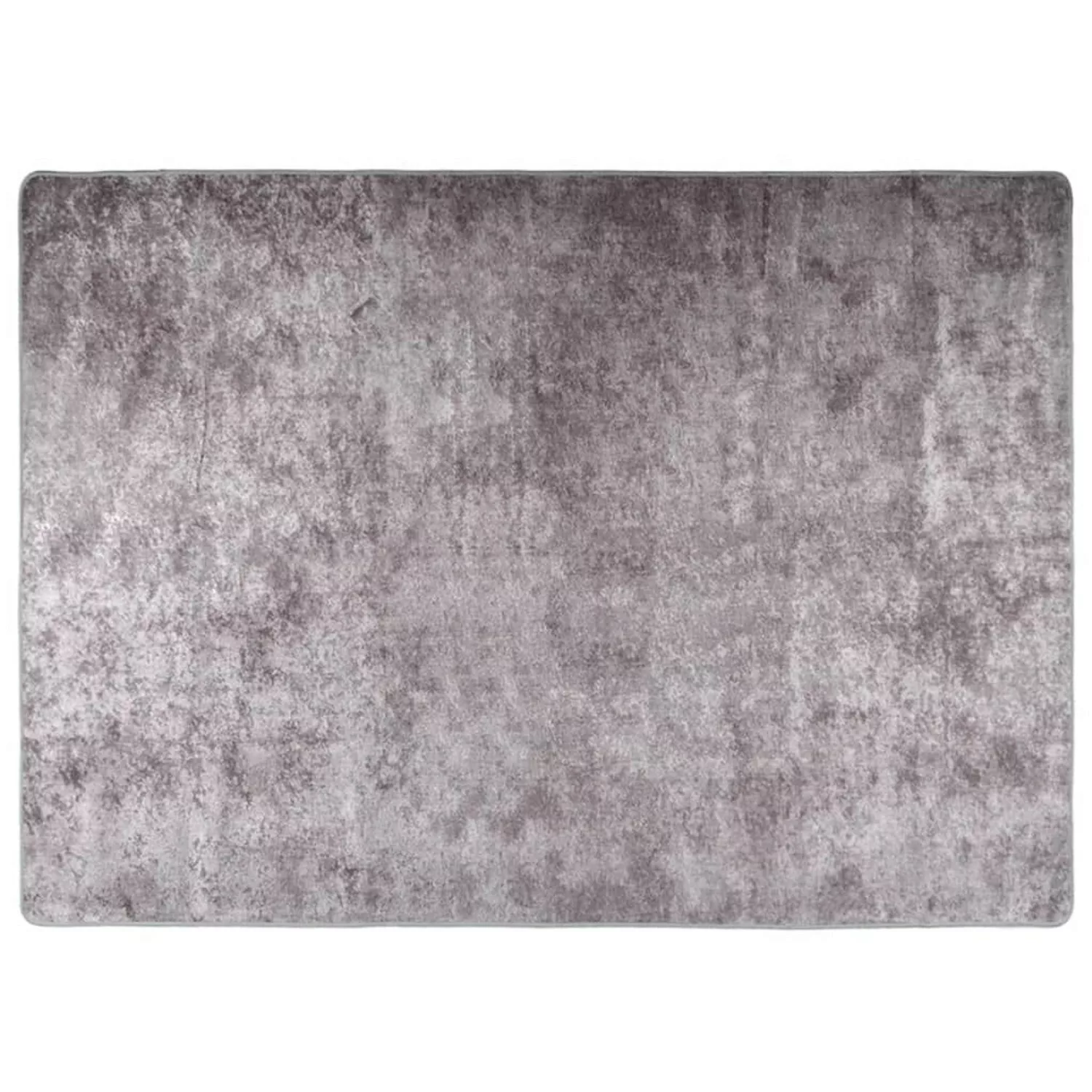 vidaXL Teppich Waschbar Grau 150x230 Cm Rutschfest 1908767 günstig online kaufen