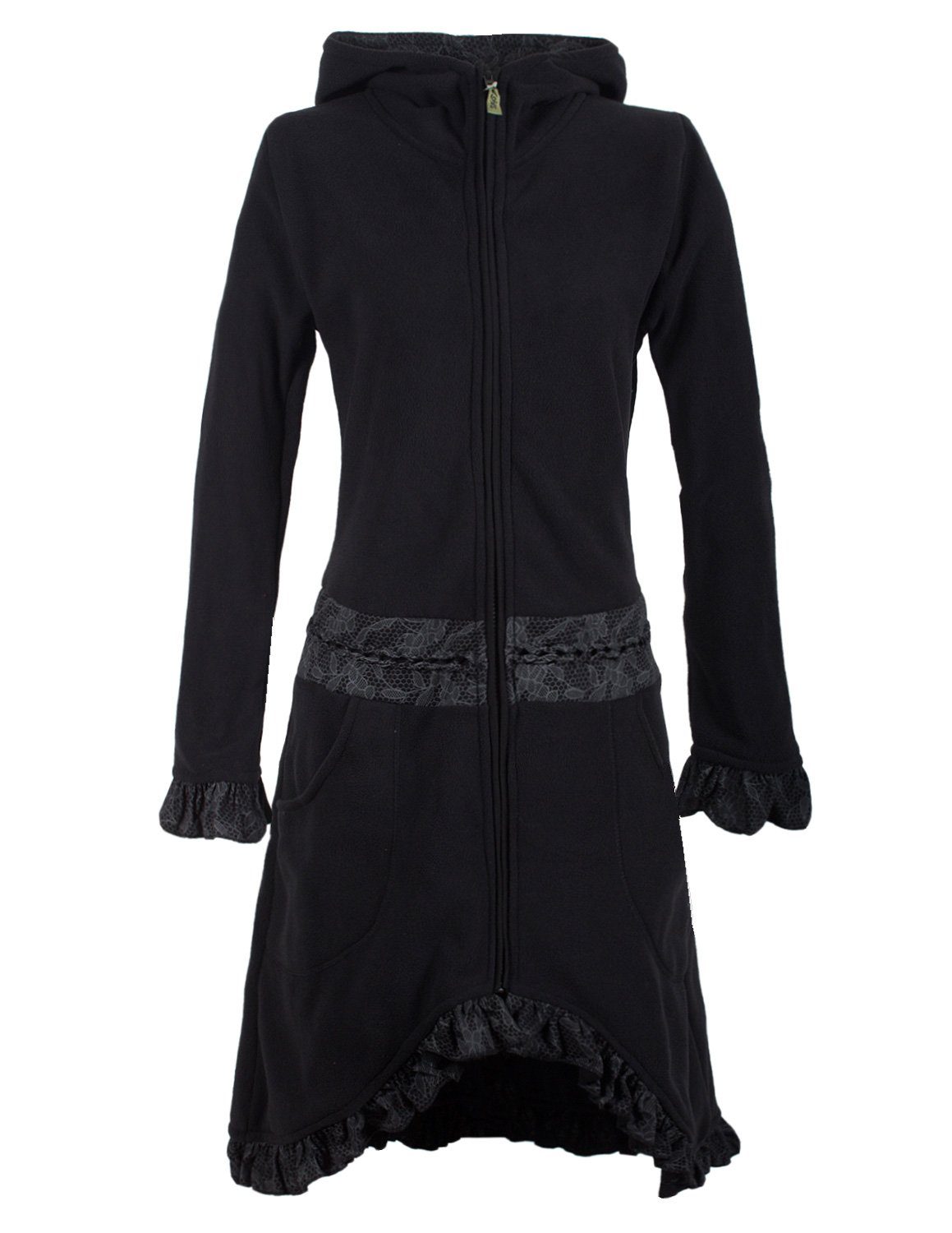 Vishes Wintermantel Warmer Elfen Fleecemantel mit günstig online kaufen