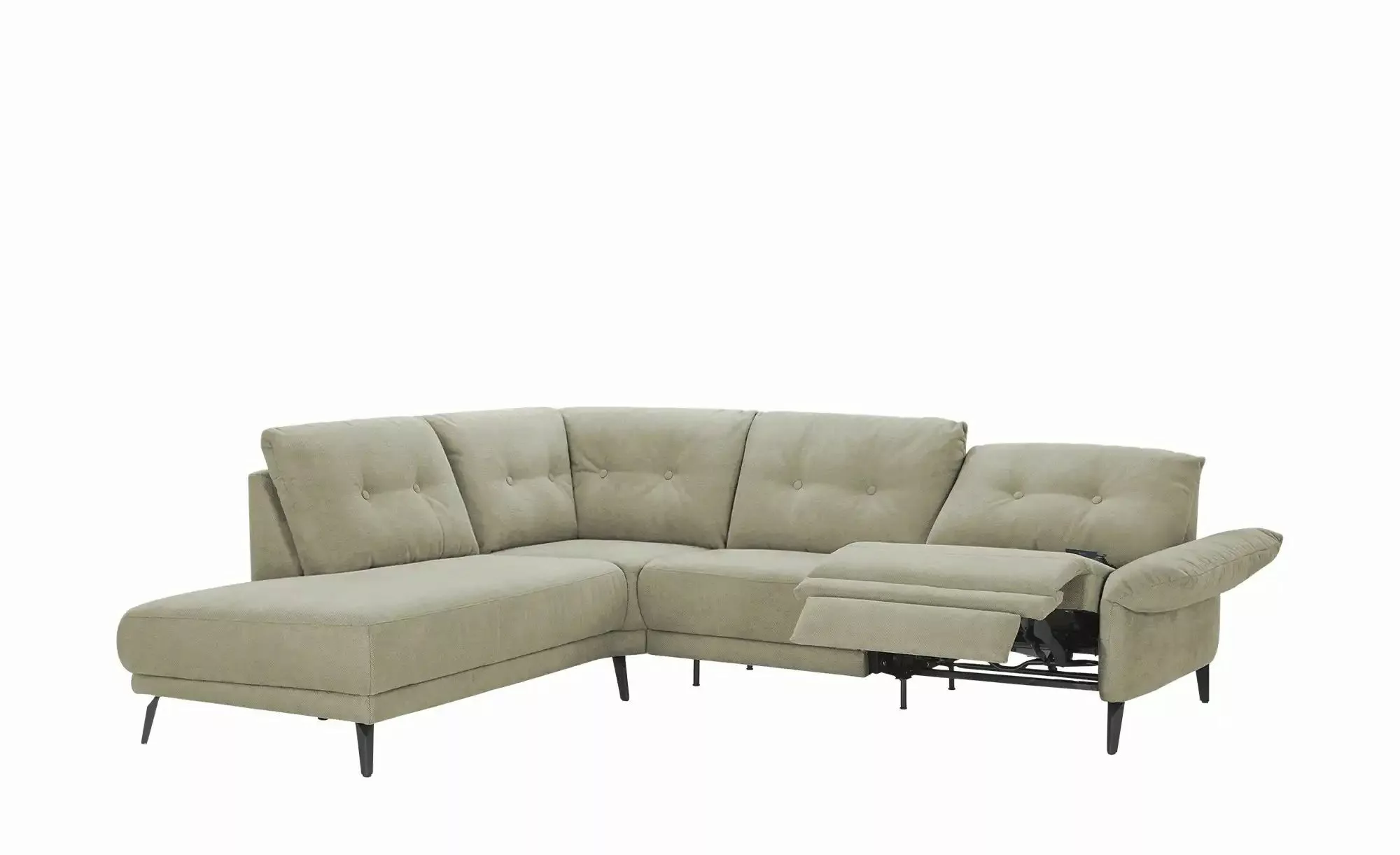 Jette Home Ecksofa   Scope ¦ grün ¦ Maße (cm): B: 258 H: 88 T: 221 Polsterm günstig online kaufen