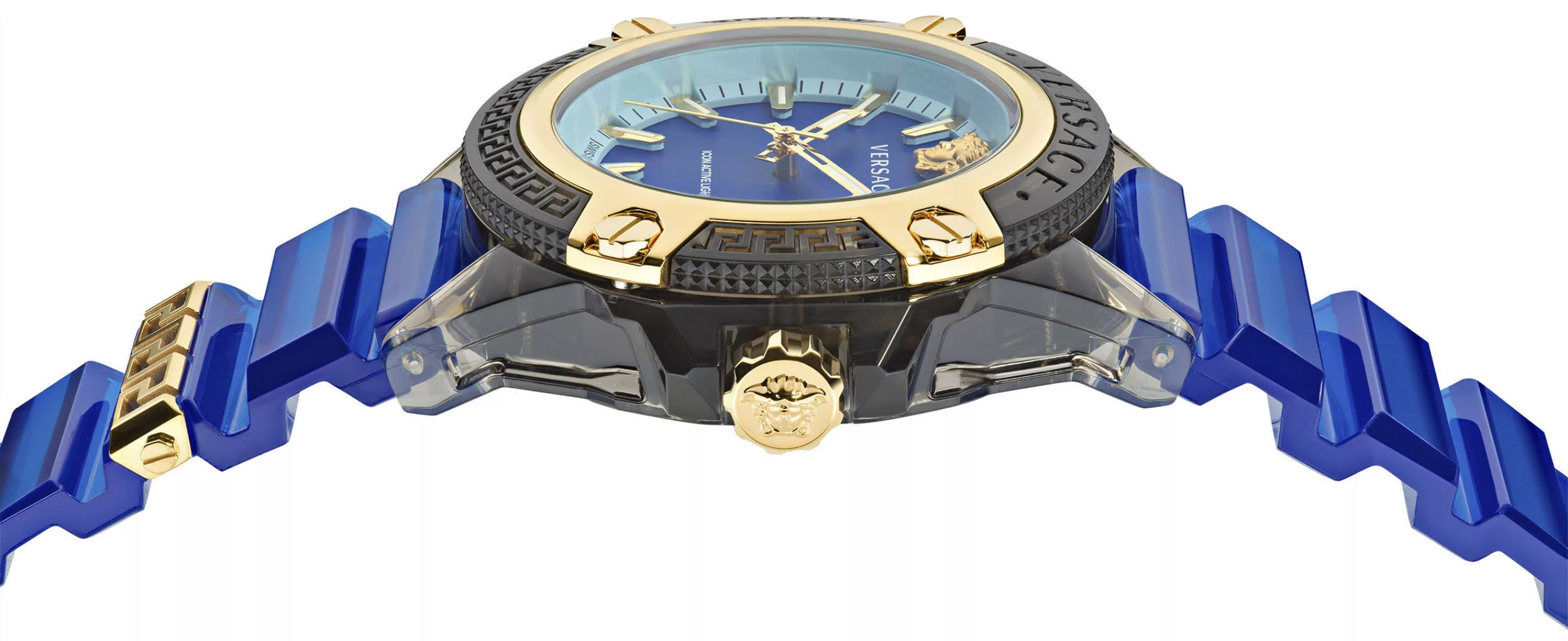 Versace Quarzuhr »ICON ACTIVE, VE6E00323«, Armbanduhr, Herrenuhr, Swiss Mad günstig online kaufen