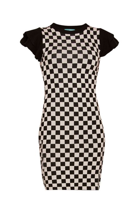 Tooche Strickkleid Chess Strickkleid mit karriertem Muster günstig online kaufen