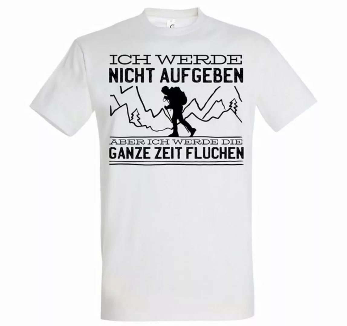 Youth Designz T-Shirt Nicht Aufgeben Wandern Herren T-Shirt mit Trendigem F günstig online kaufen