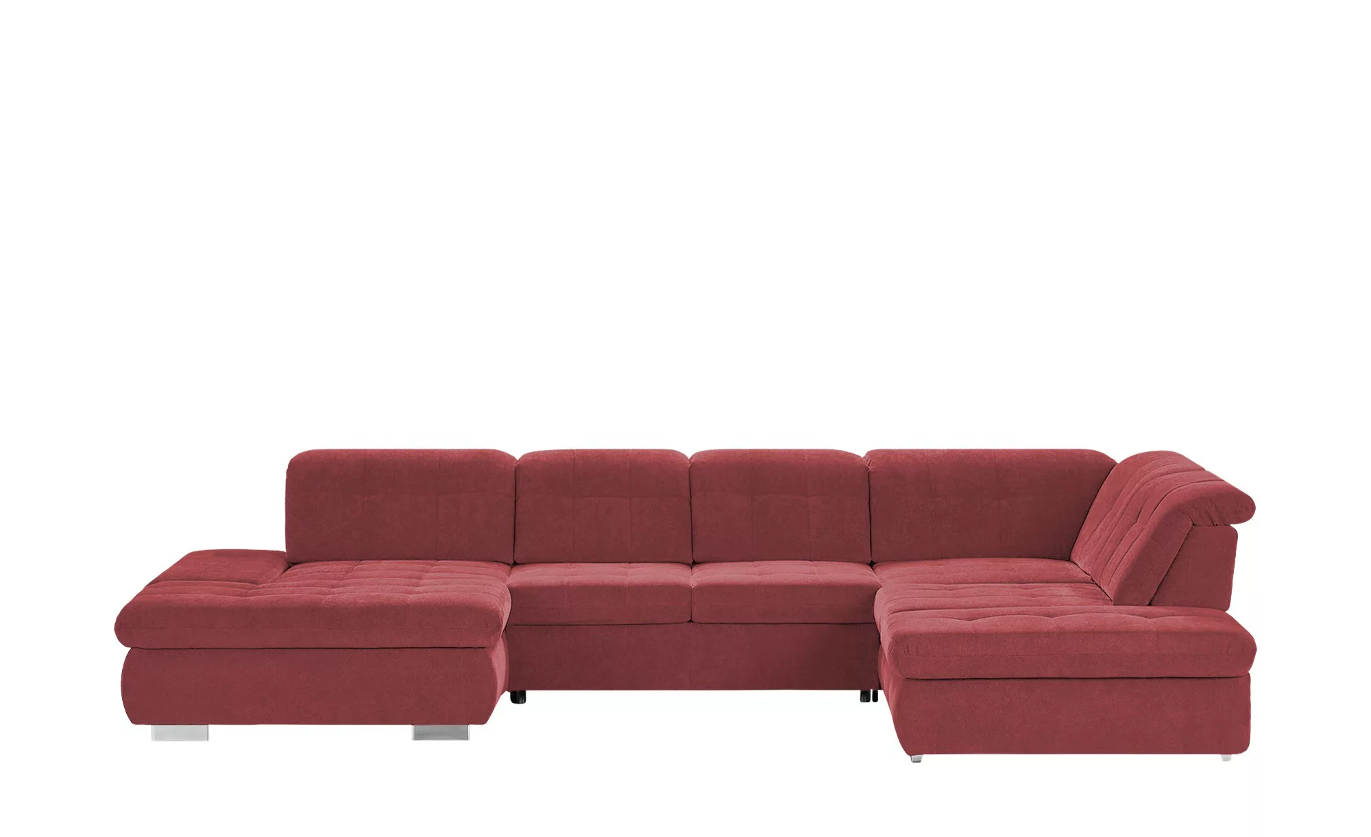 Wohnlandschaft  Spencer - rot - 102 cm - Polstermöbel > Sofas > Wohnlandsch günstig online kaufen