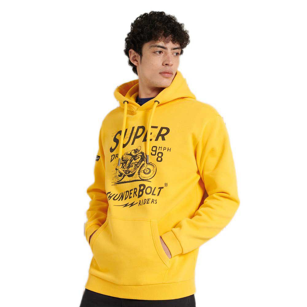 Superdry Boho Graphic Sweatshirt 2XL Springs Yellow günstig online kaufen