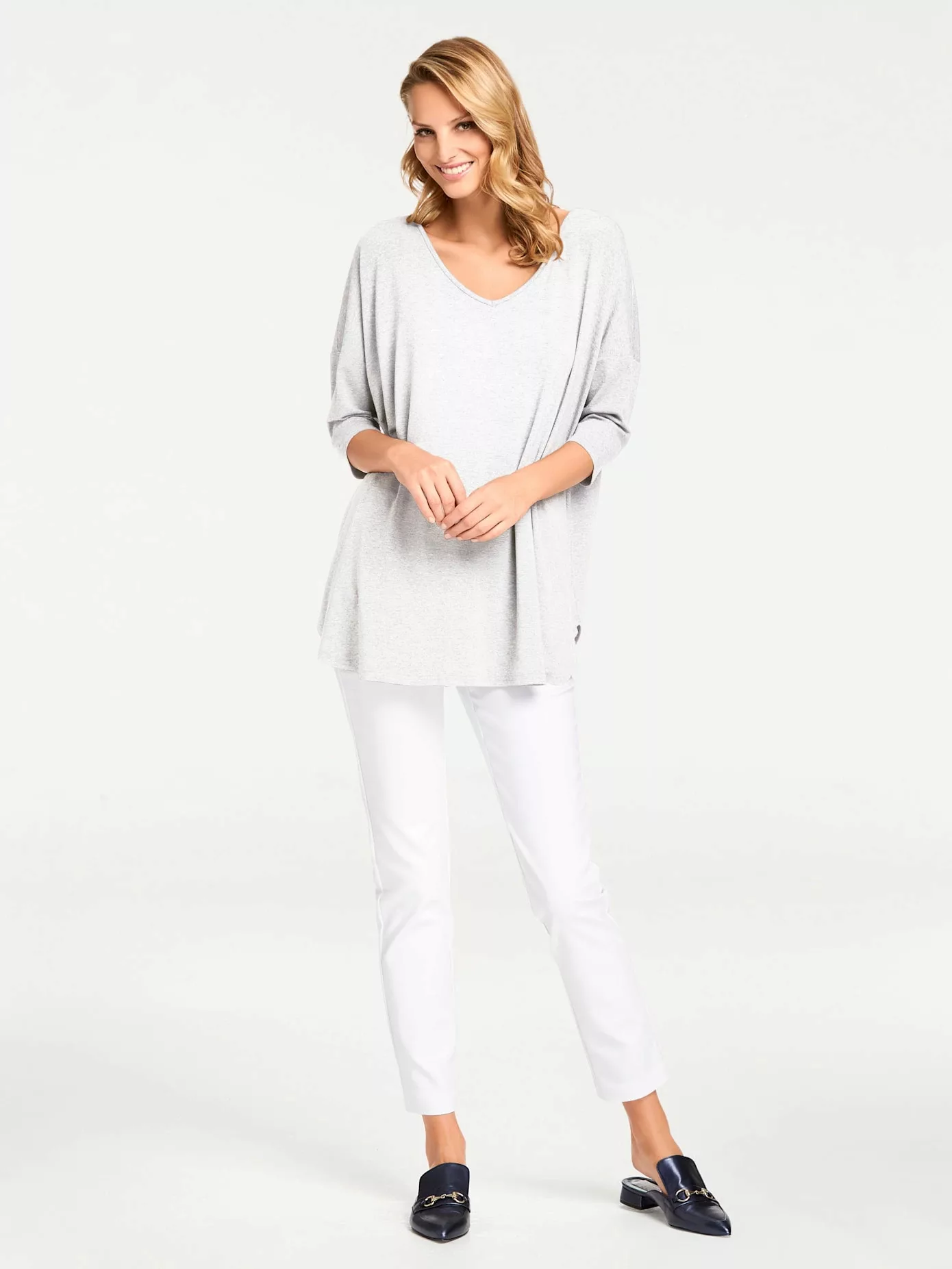 LINEA TESINI by heine Oversize-Shirt "Oversized Shirt", (1 tlg.) günstig online kaufen