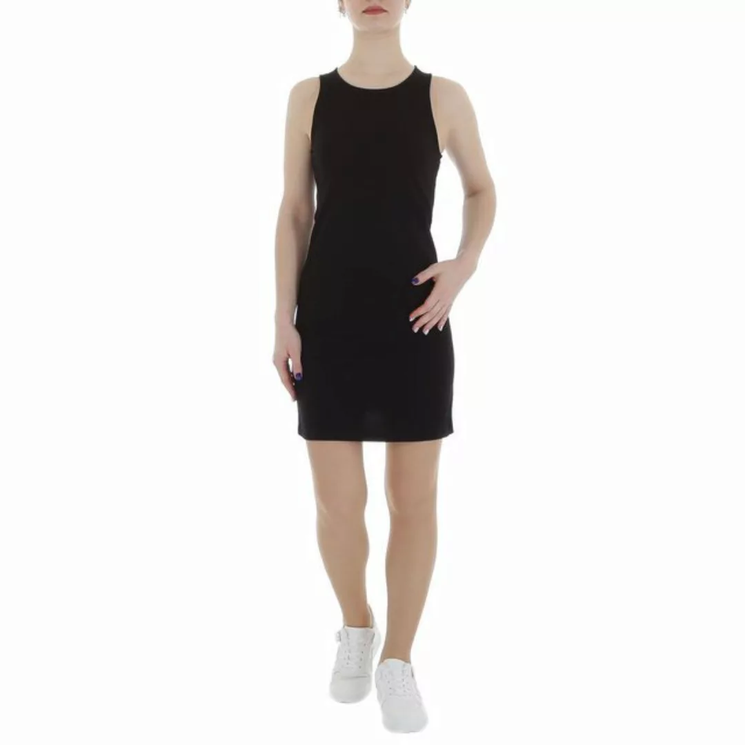 Ital-Design Minikleid Damen Freizeit (85987315) Stretch Minikleid in Schwar günstig online kaufen