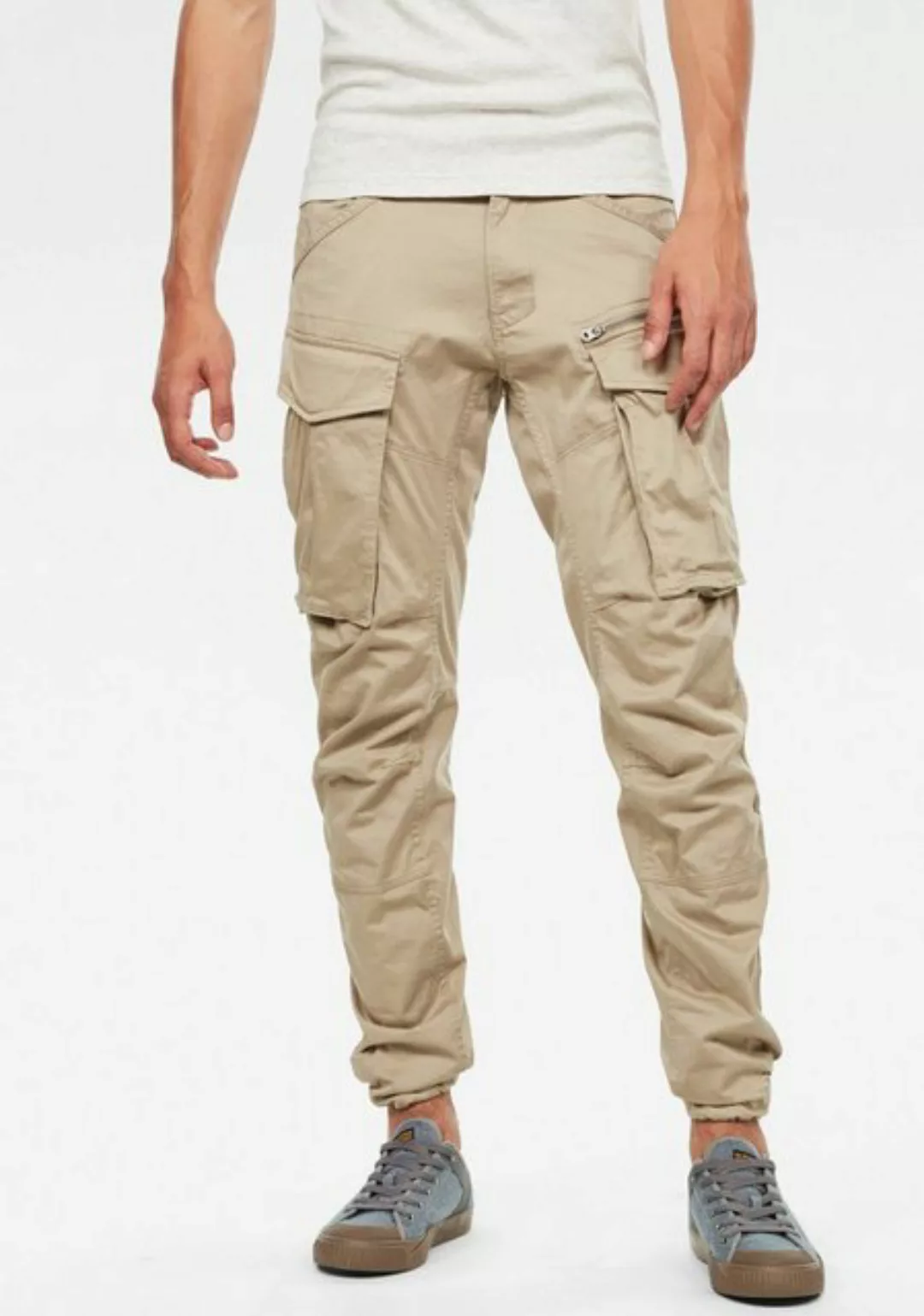 G-Star Herren Cargo Hose ROVIC ZIP 3D STRAIGHT TAPERED - Beige - Dune günstig online kaufen