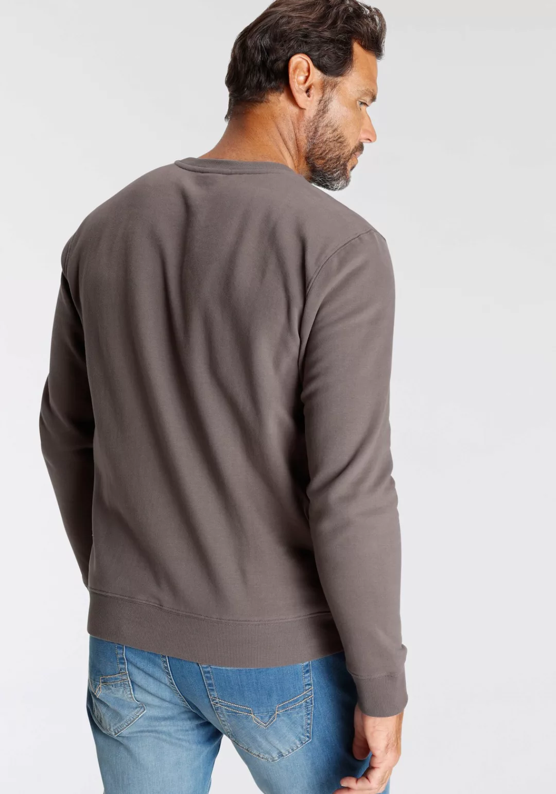 H.I.S Sweater mit hochwertiger Flock-Applikation günstig online kaufen