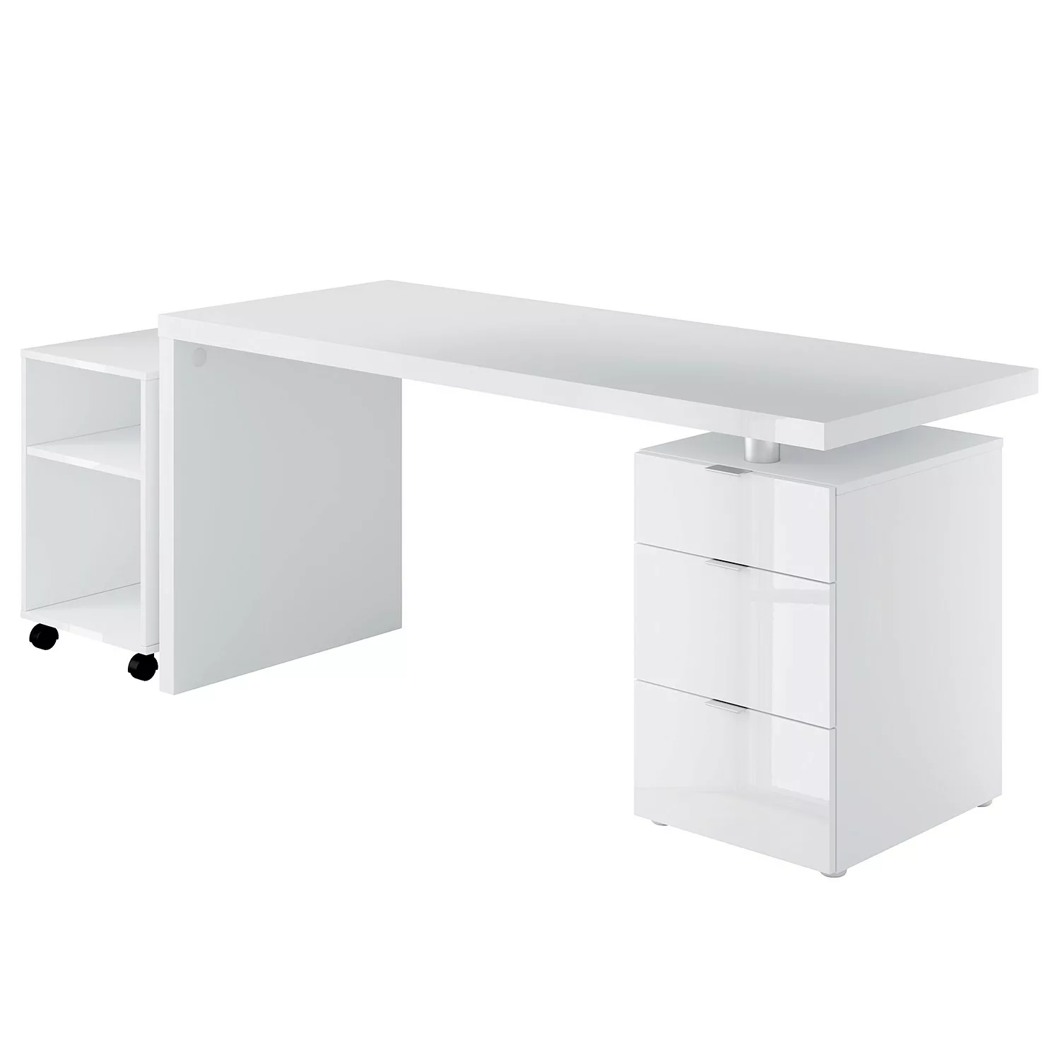 home24 Schreibtisch-Set Teshie (2-teilig) günstig online kaufen