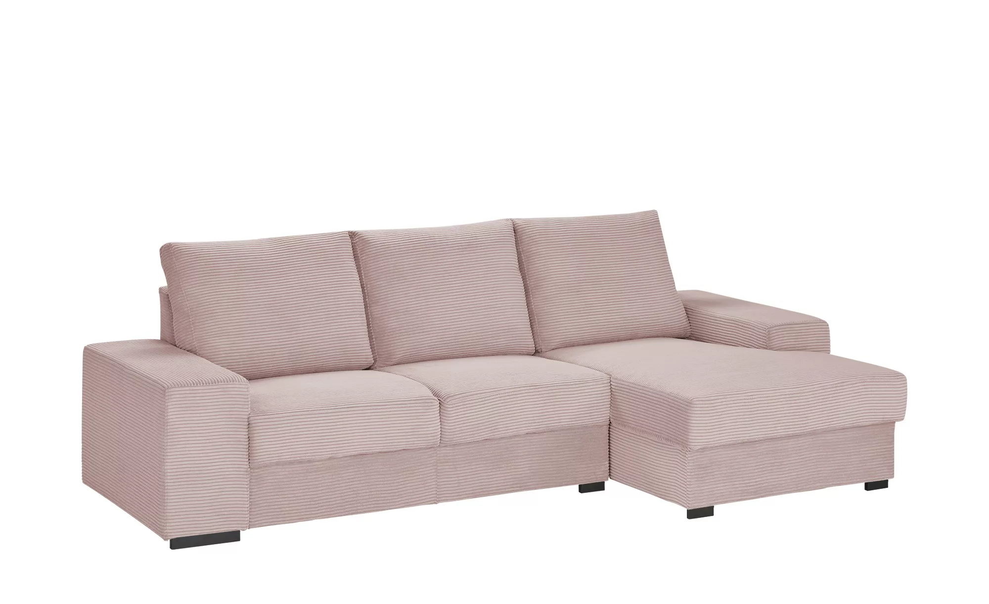 Ecksofa  Renée ¦ rosa/pink ¦ Maße (cm): B: 276 H: 92 T: 146 Polstermöbel > günstig online kaufen