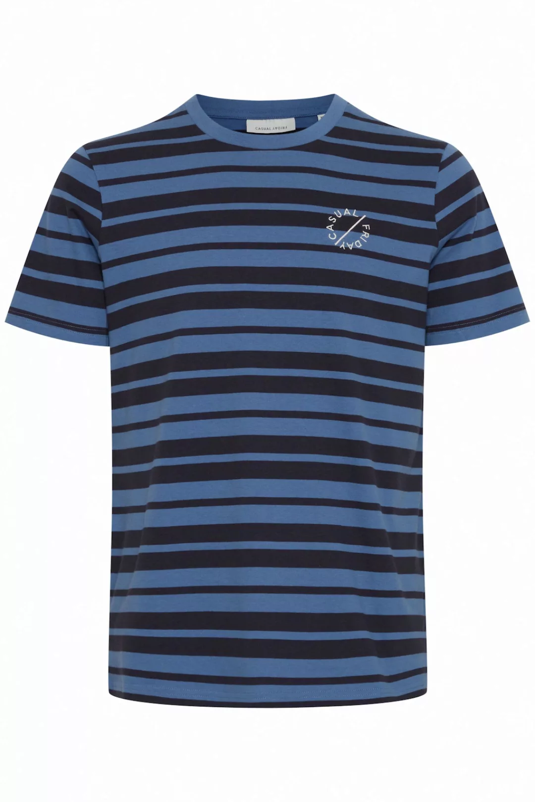 Casual Friday T-Shirt CFThor 0059 Y/D striped tee - 20504603 günstig online kaufen