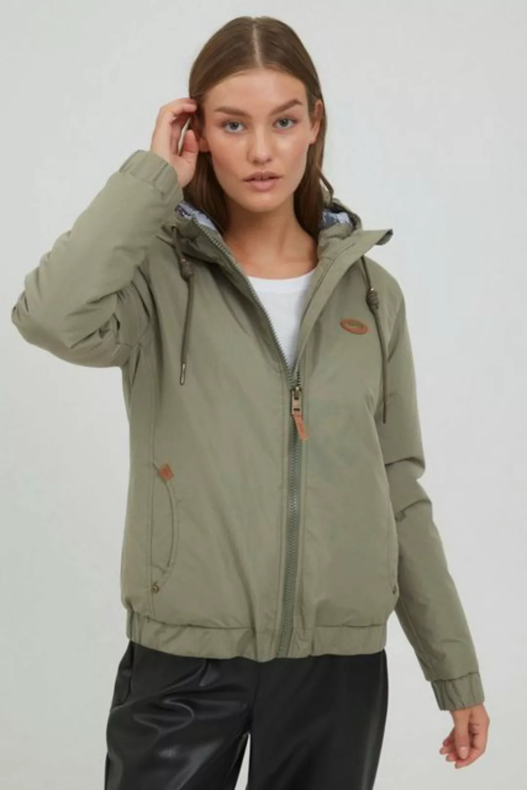 OXMO Winterjacke OXTanja Winterjacke mit Innenmuster günstig online kaufen