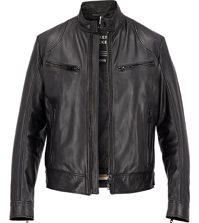 BOSS Lederjacke Malton 50469834/001 günstig online kaufen