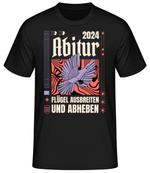 Abitur Flügel Ausbreiten Abheben · Männer Basic T-Shirt günstig online kaufen