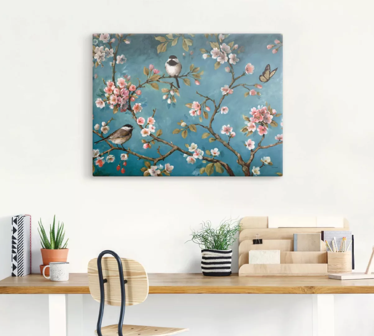 Artland Wandbild "Blüte I", Blumen, (1 St.), als Leinwandbild, Poster, Wand günstig online kaufen