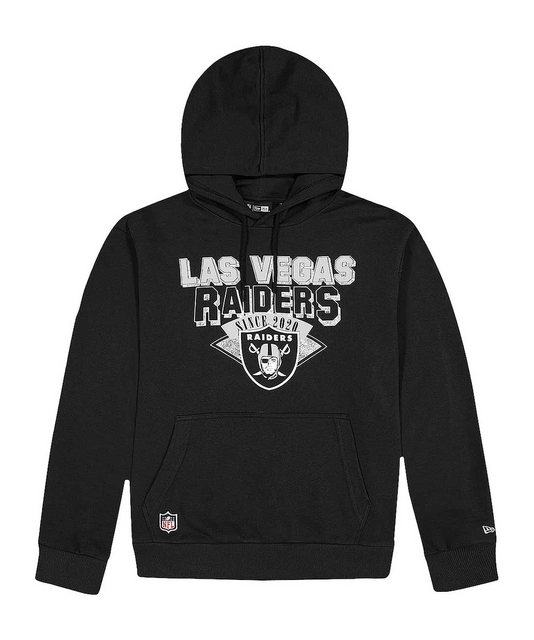 New Era Sweatshirt Las Vegas Raiders Logo Hoody Baumwolle günstig online kaufen