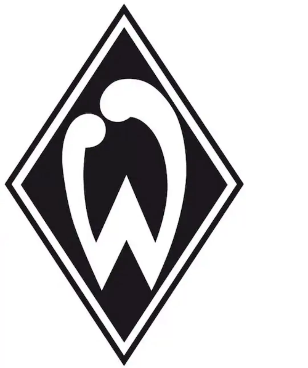 Wall-Art Wandtattoo "Fußball Werder Bremen Logo", (1 St.), selbstklebend, e günstig online kaufen