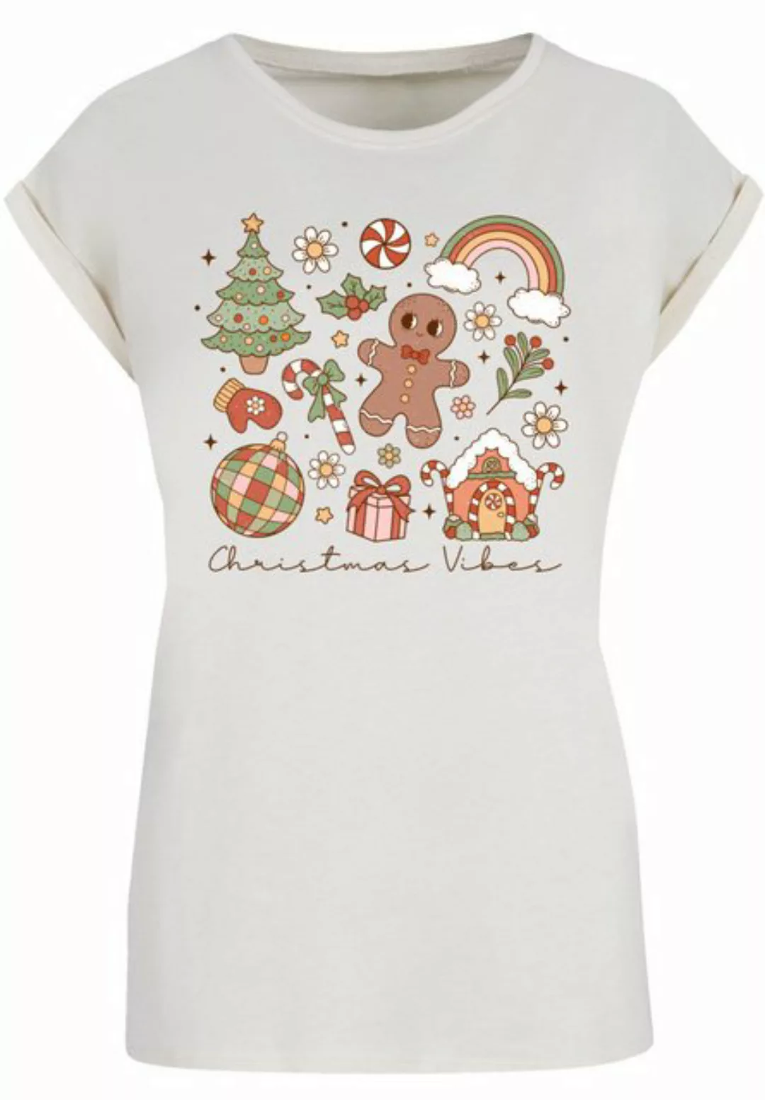 F4NT4STIC T-Shirt Weihnachten Vibes Cozy Cute Winter Premium Qualität, Weih günstig online kaufen