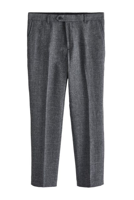 Next Stoffhose Elegante Slim Fit Hose mit Karomuster (1-tlg) günstig online kaufen