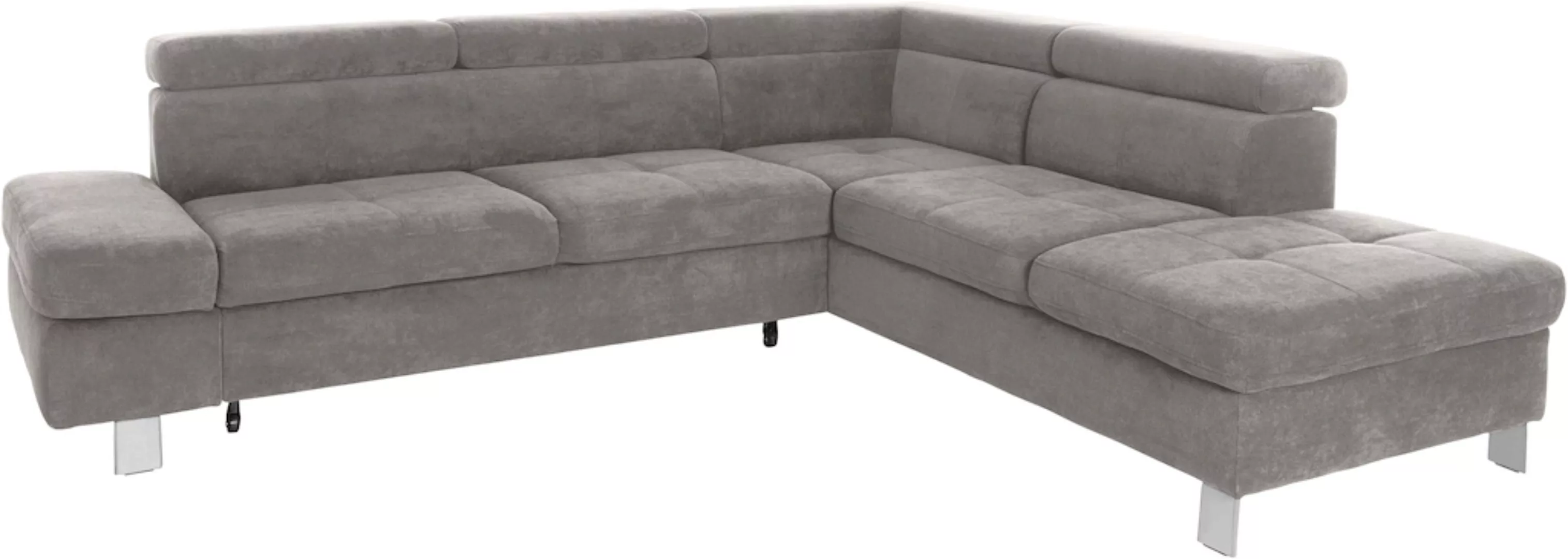 exxpo - sofa fashion Ecksofa "Fiji, L-Form", mit Kopf- bzw. Rückenverstellu günstig online kaufen