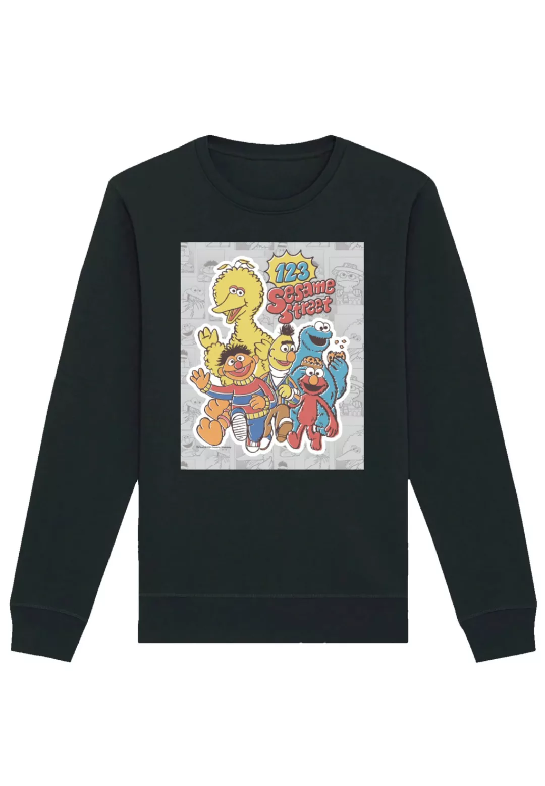 F4NT4STIC Sweatshirt "Sesamstraße 123", Premium Qualität günstig online kaufen