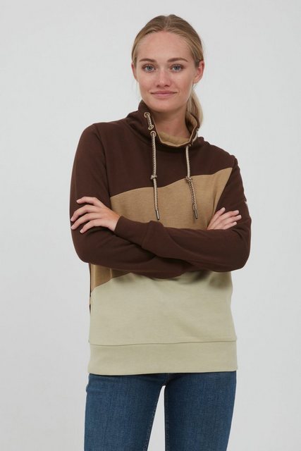 OXMO Hoodie OXAgda Sweatpullover mit Stehkragen günstig online kaufen