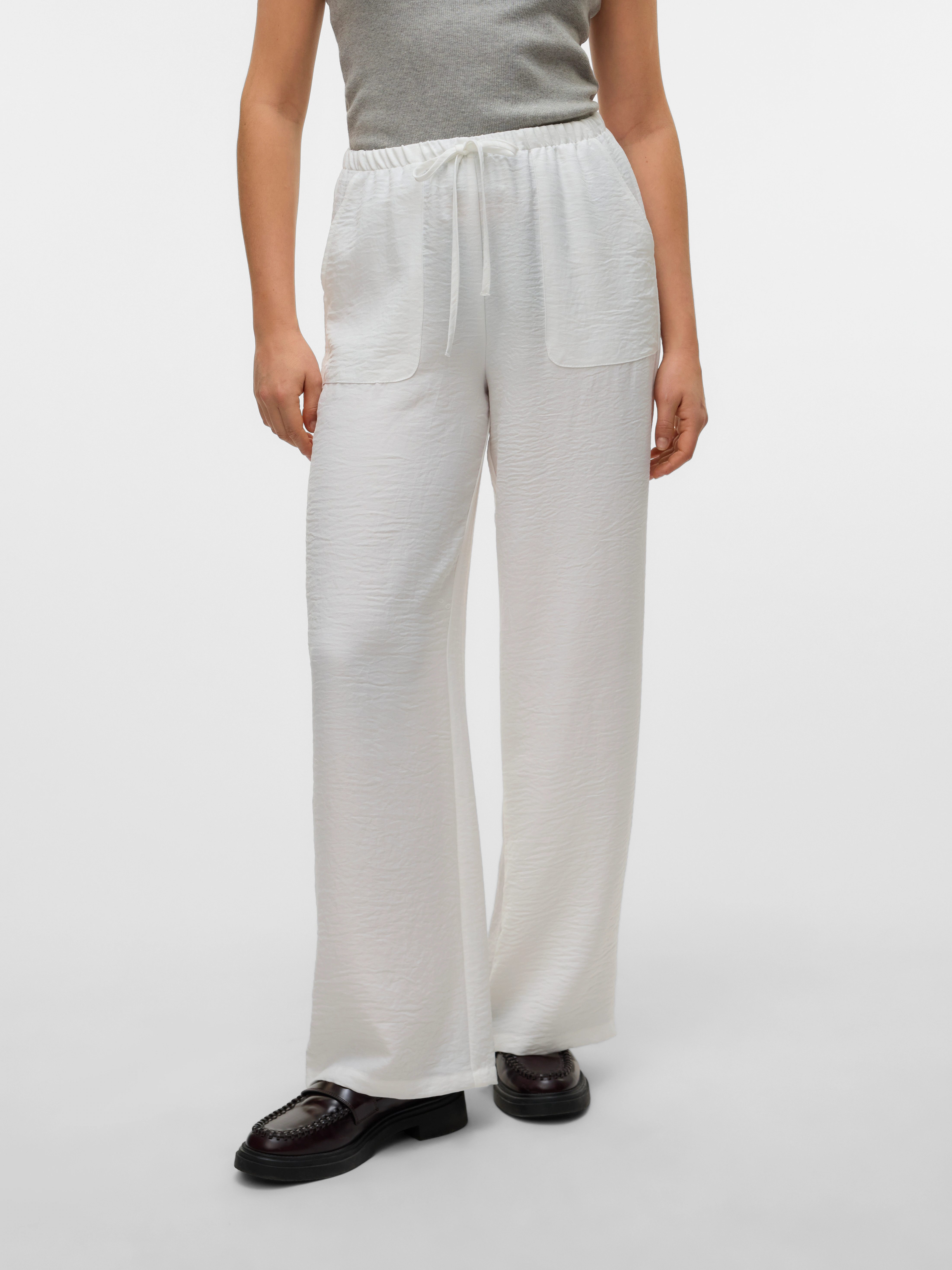 Vero Moda Schlupfhose "VMMELANEY HW LOOSE PANT WVN GA NOOS", Sommerhose günstig online kaufen