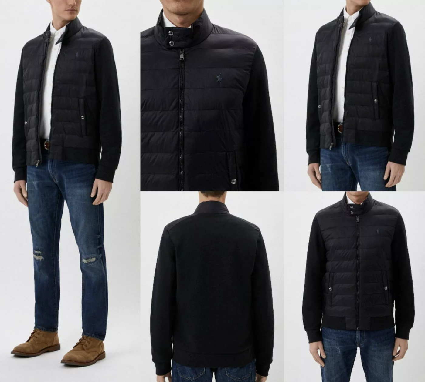 Ralph Lauren Winterjacke POLO RALPH LAUREN Bomber Hybrid Jacket Mantel Quil günstig online kaufen