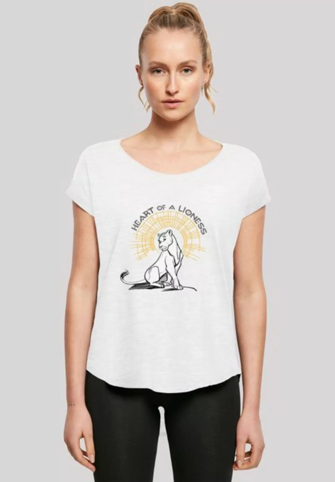 F4NT4STIC T-Shirt Disney König der Löwen Movie Heart Of A Lioness Print günstig online kaufen