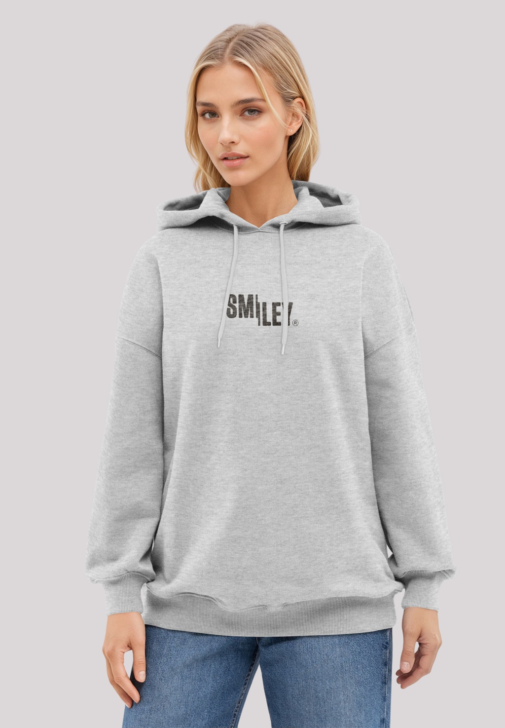 F4NT4STIC Kapuzenpullover "SMILEY", Premium Qualität günstig online kaufen