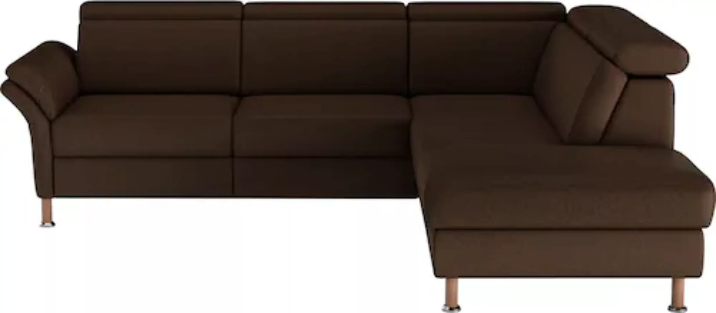 Home affaire Ecksofa »Calypso L-Form«, mit Relaxfunktion motorisch im Sofa günstig online kaufen