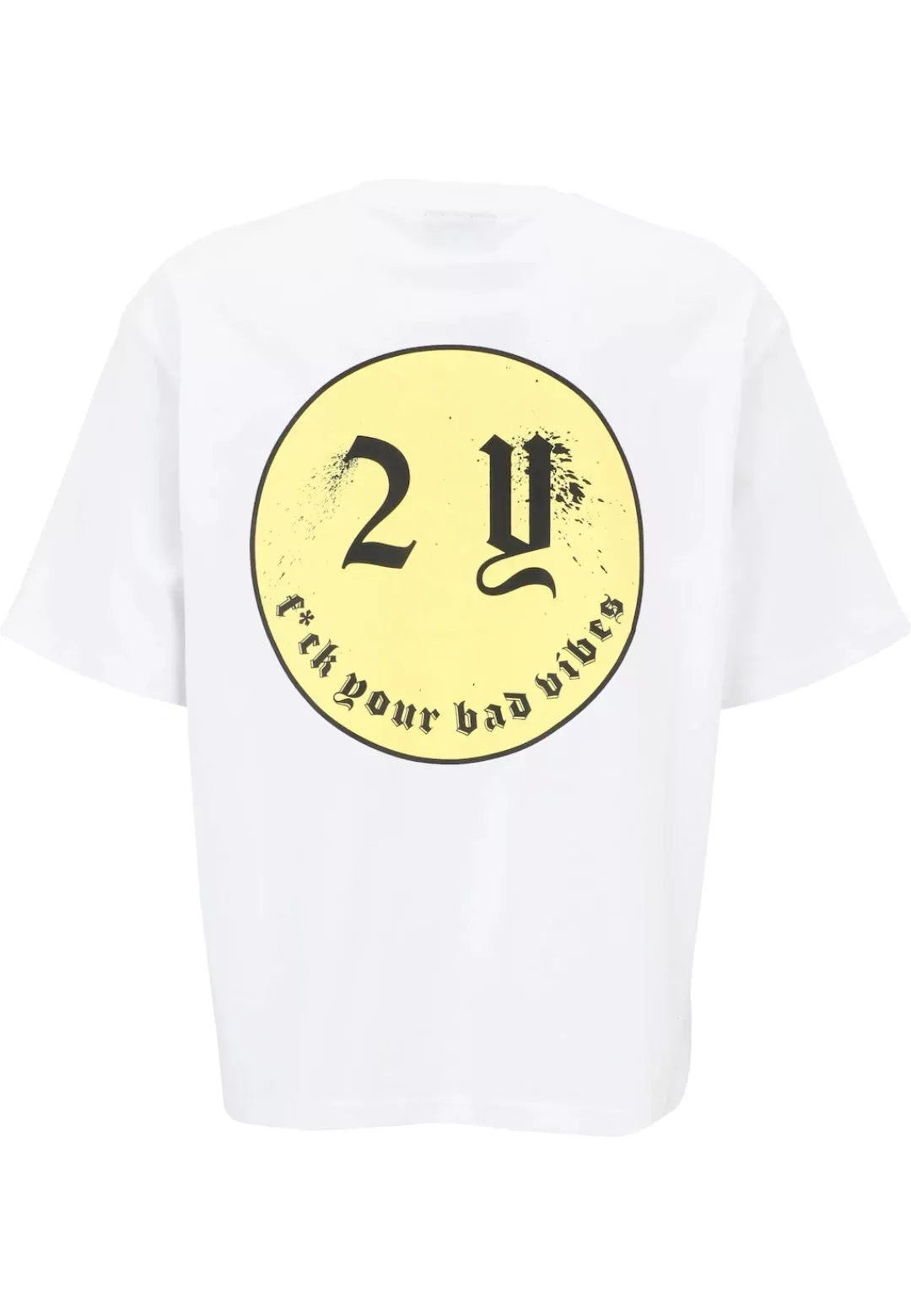 2Y Studios T-Shirt "2Y Studios Herren Smiley Oversize Tee" günstig online kaufen