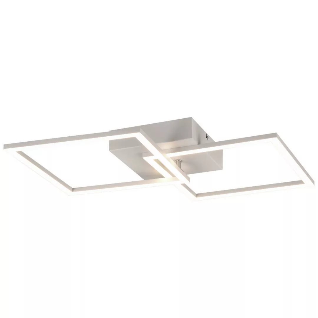 Reality LED Deckenleuchte Trail Weiß matt 7 x 44,6 x 39,6 cm günstig online kaufen