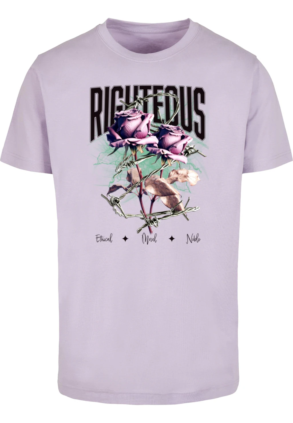 MisterTee T-Shirt "MisterTee Righteous Roses Tee", (1 tlg.) günstig online kaufen