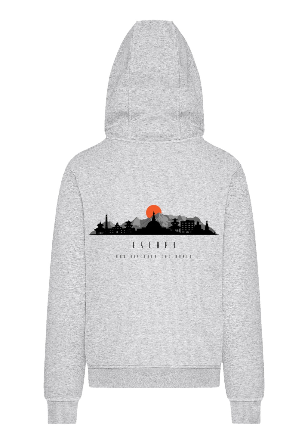 F4NT4STIC Kapuzenpullover "Escape Discover the World Asian Town", Premium Q günstig online kaufen
