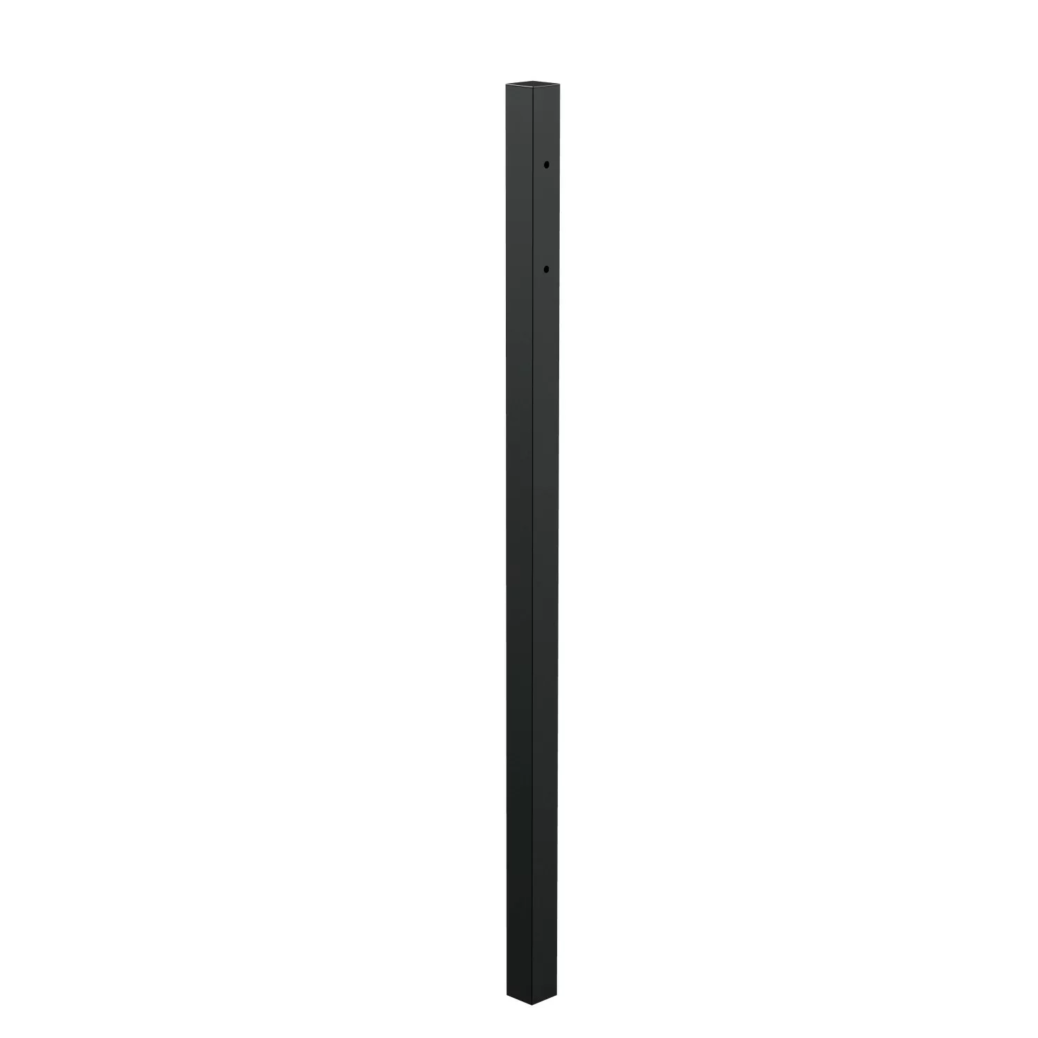 Anschlagpfosten für Einzeltor Schwarz z. Einbetonieren Ø 6 cm Höhe 170 cm günstig online kaufen