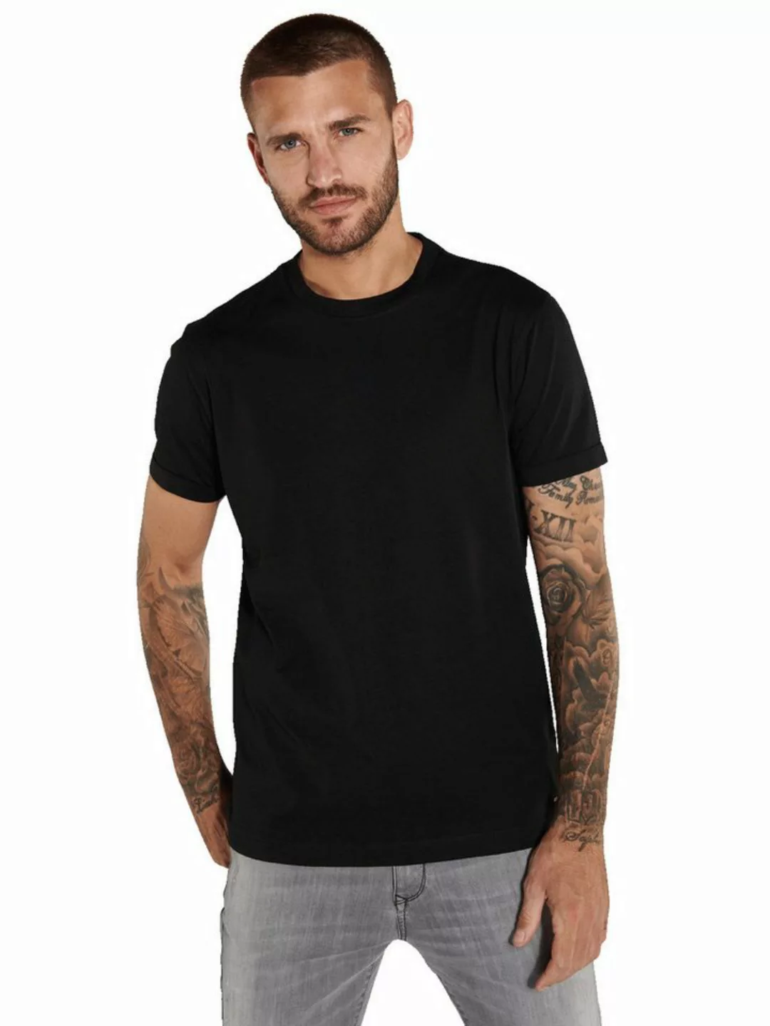 emilio adani T-Shirt T-Shirt uni günstig online kaufen