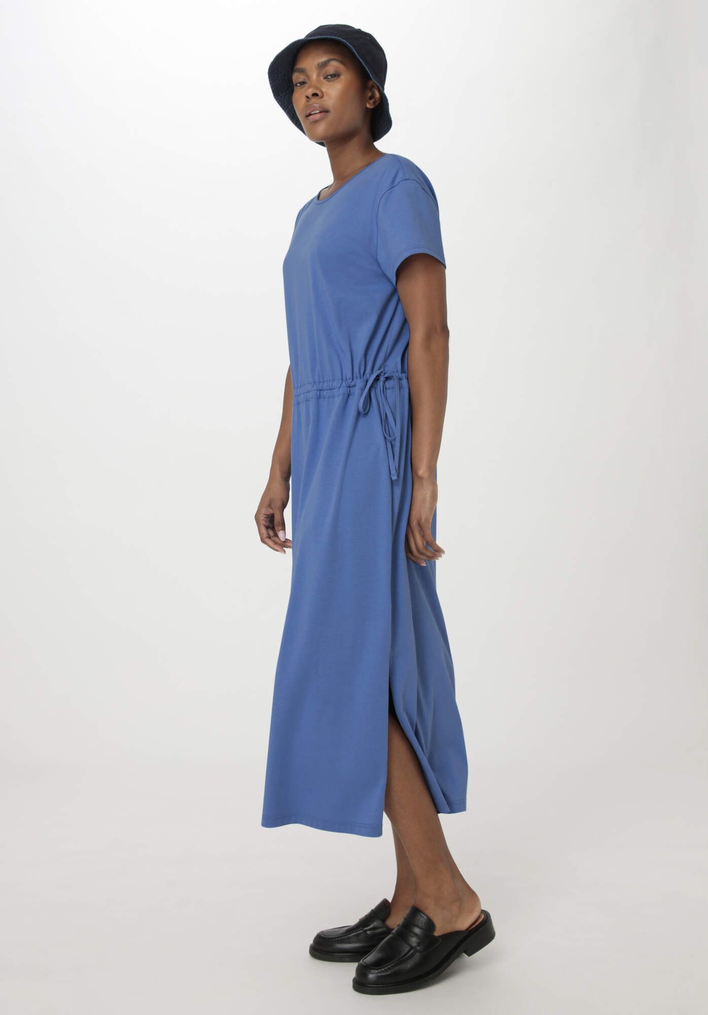 Hessnatur Jerseykleid Midi Regular aus reiner günstig online kaufen