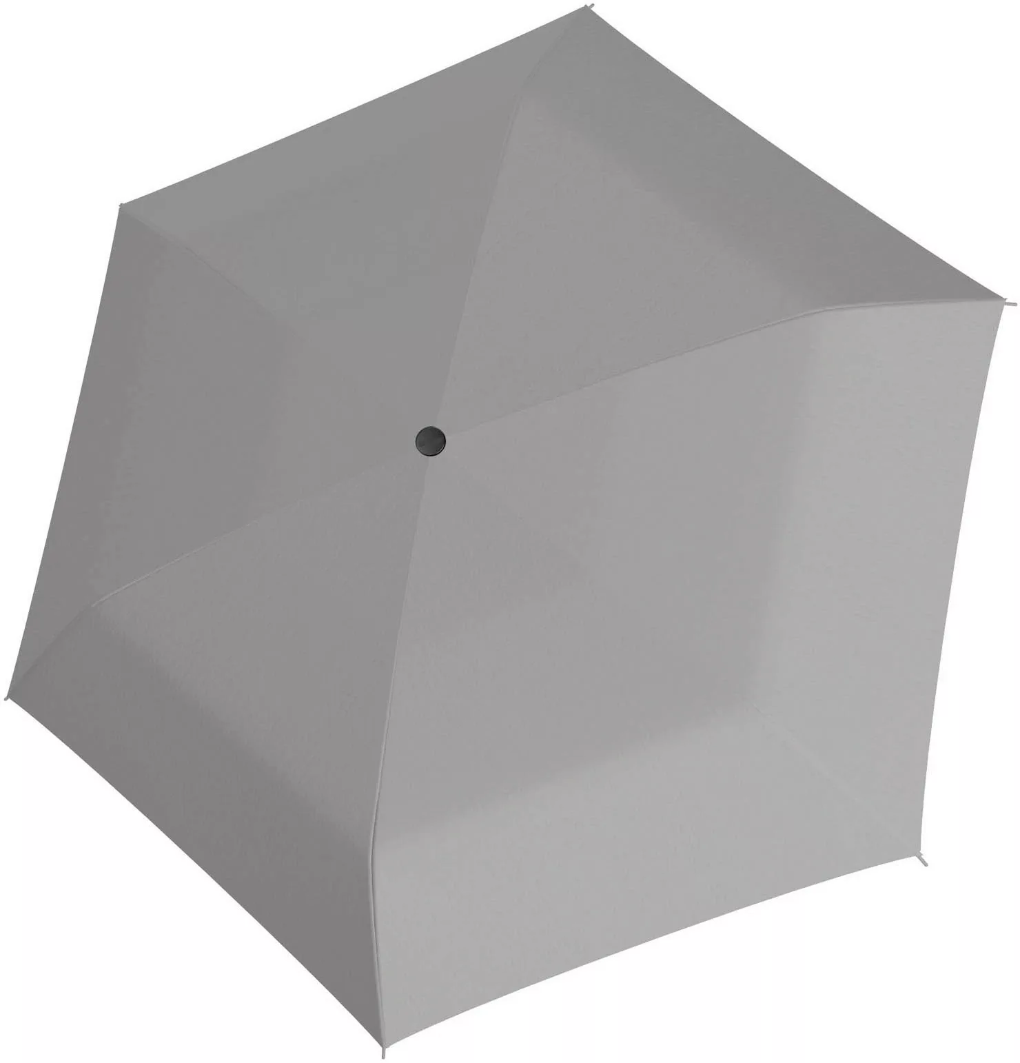 doppler Taschenregenschirm "Carbonsteel Slim uni, shady grey" günstig online kaufen
