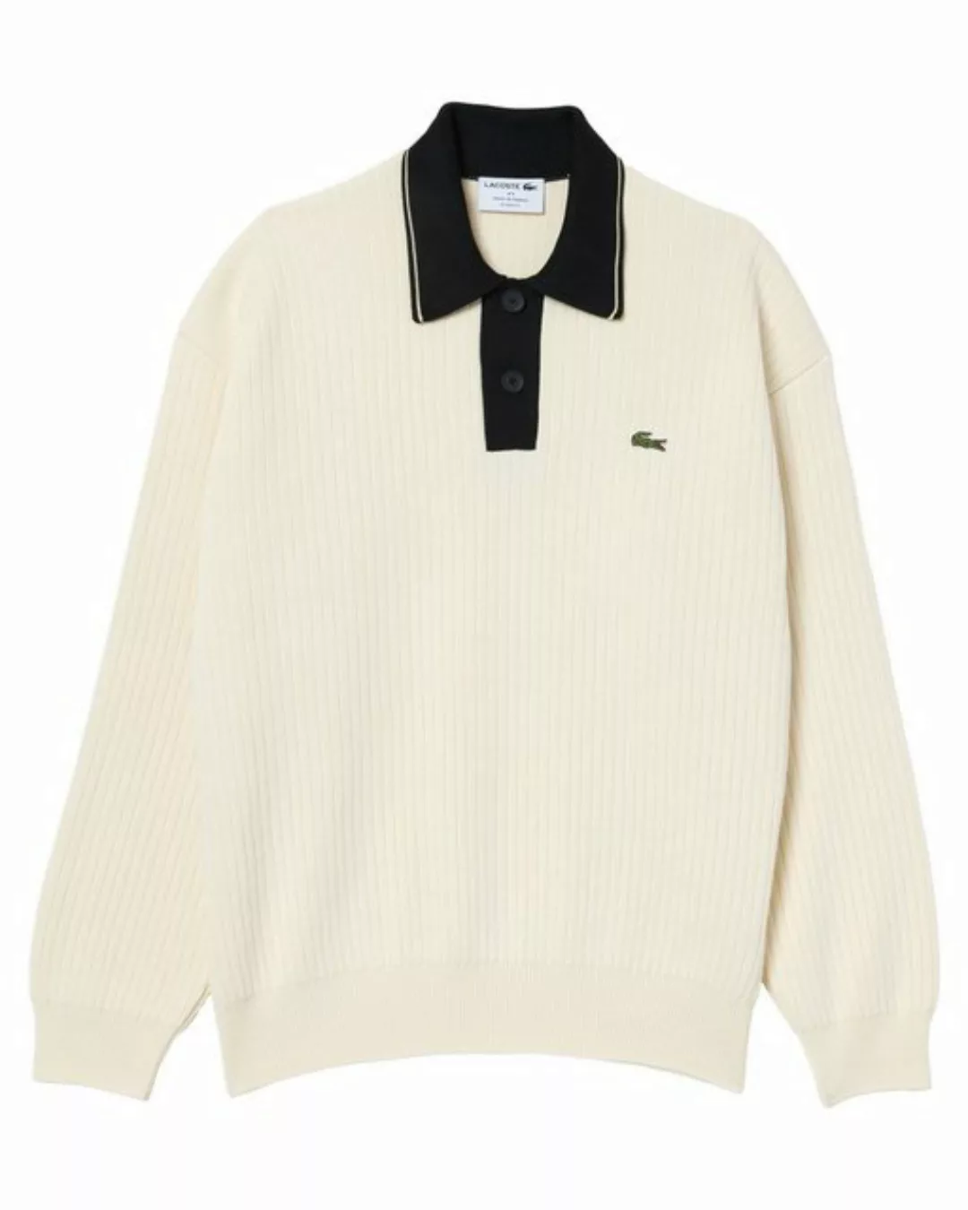 Lacoste Strickpullover Herren Polo-Sweater mit Kragen (1-tlg) günstig online kaufen